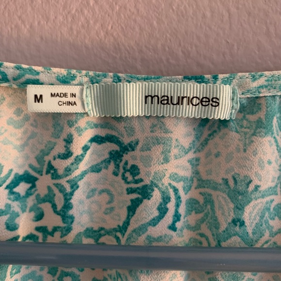 Blue sleeveless top - Picture 4 of 4